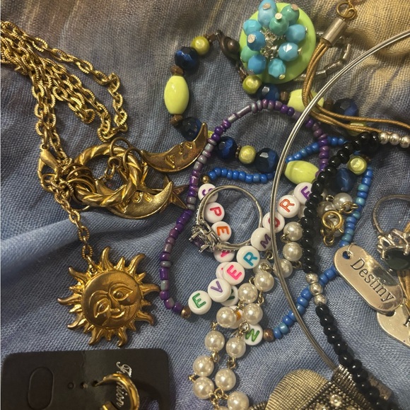 Colorful Beads and Jewelry Assortment, New & Pre-Owned & Some Vintage - Picture 5 of 8